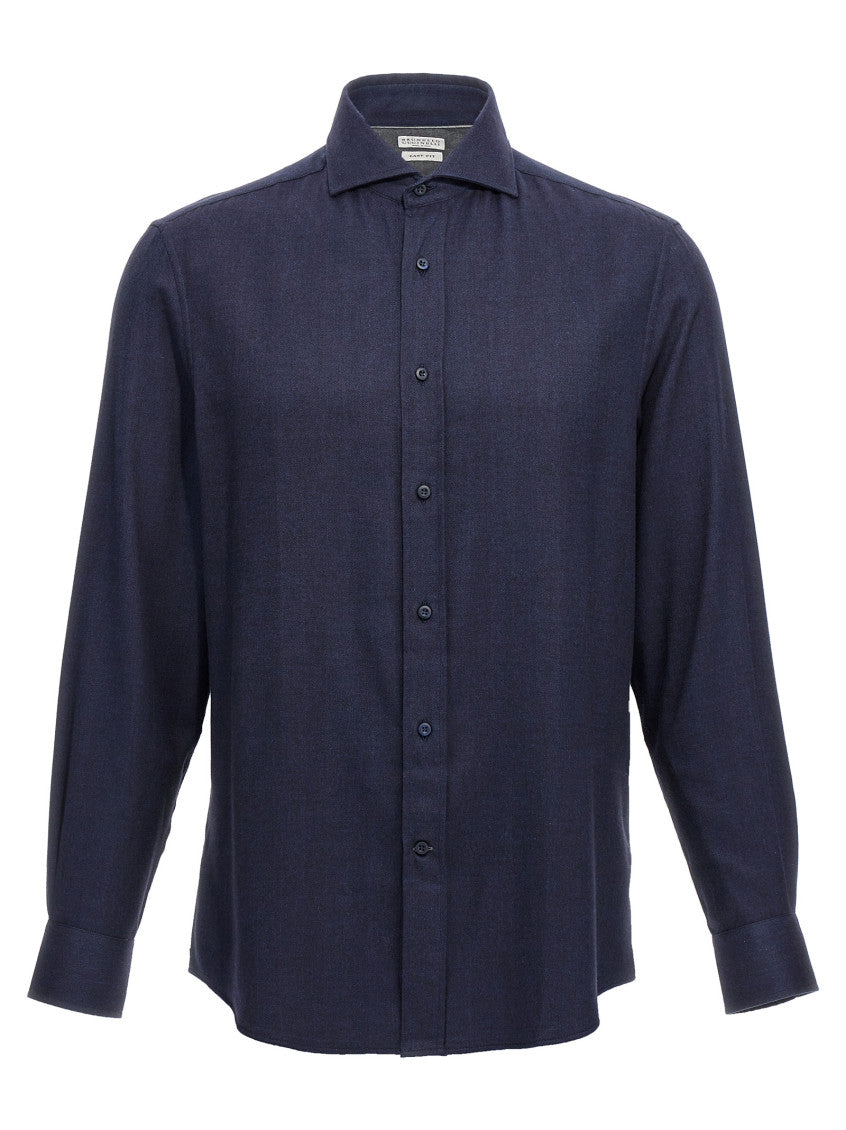 Blue Regular Fit Shirt 1