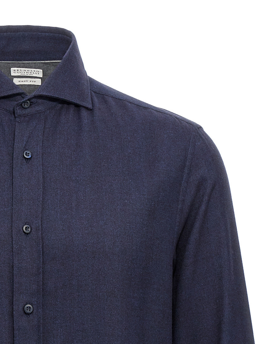 Blue Regular Fit Shirt 3
