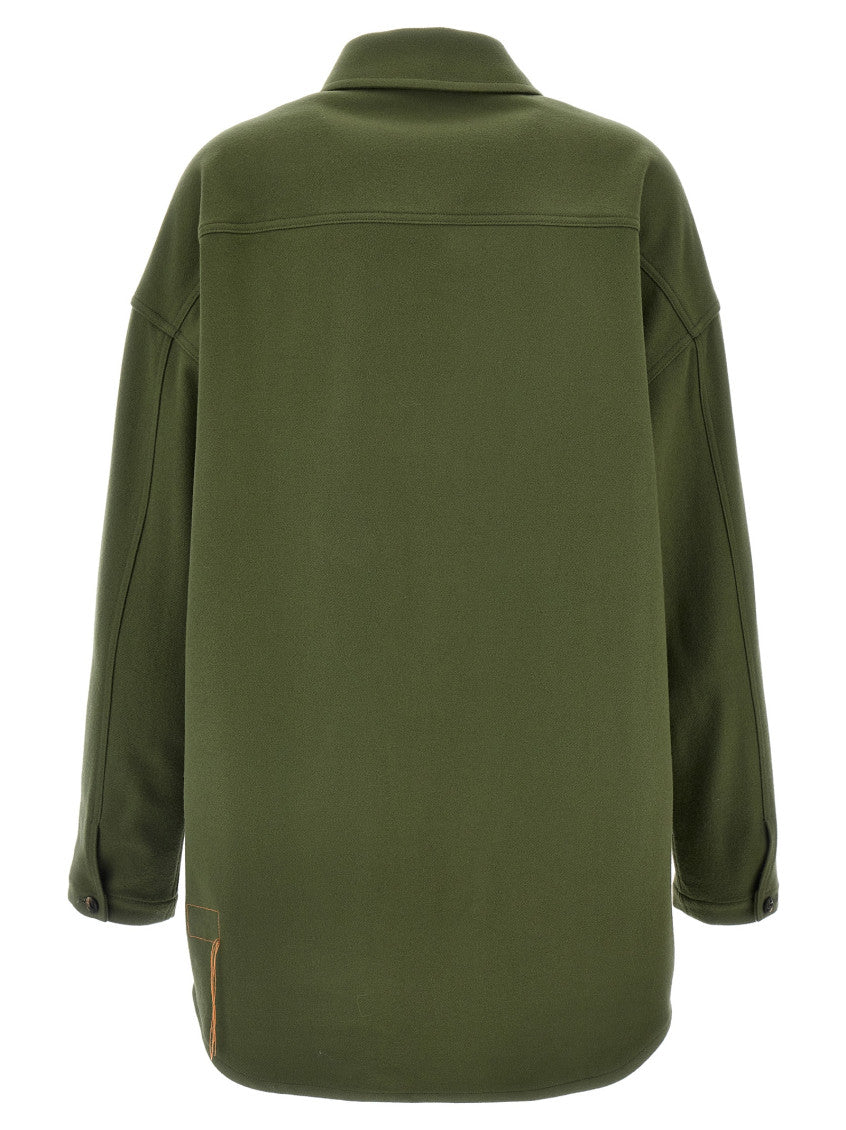 Green Monika overshirt 2