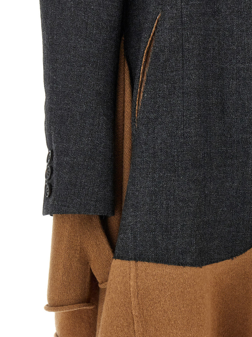 Multicolor Shawl blazer 4