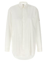 White Cotton Poplin Shirt 1