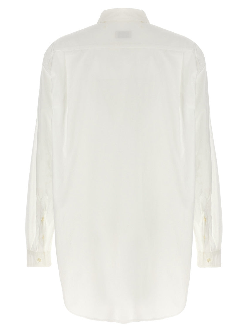 White Cotton Poplin Shirt 2