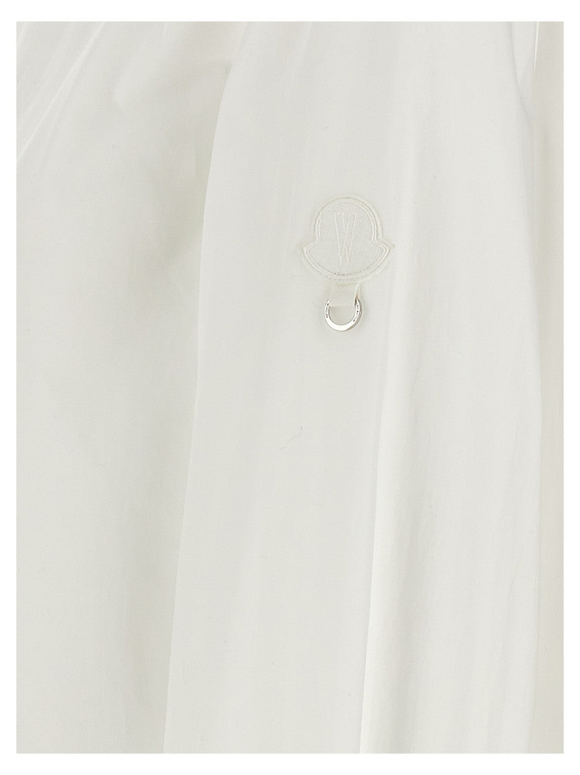 White Cotton Poplin Shirt 4