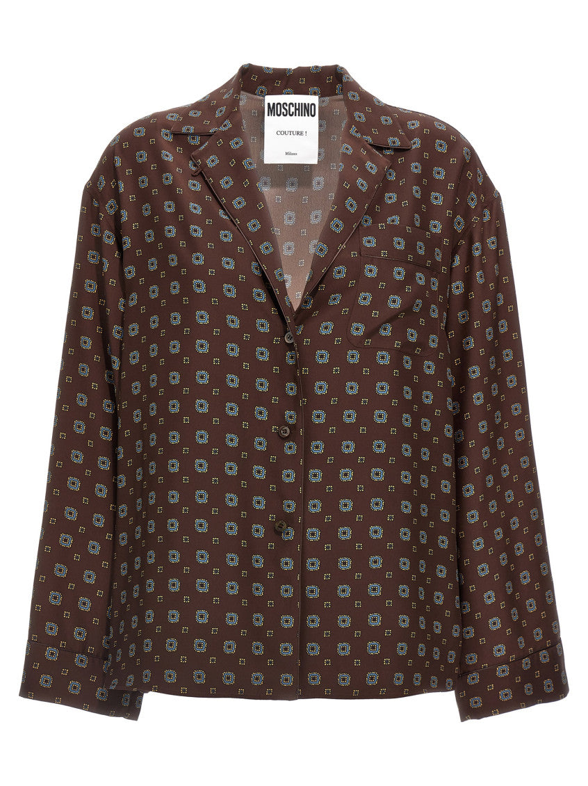 Brown Patterned shirt 1