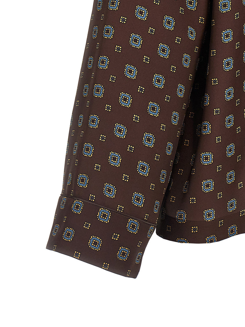 Brown Patterned shirt 4