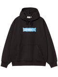 Black Graphic Logo Hoodie 1