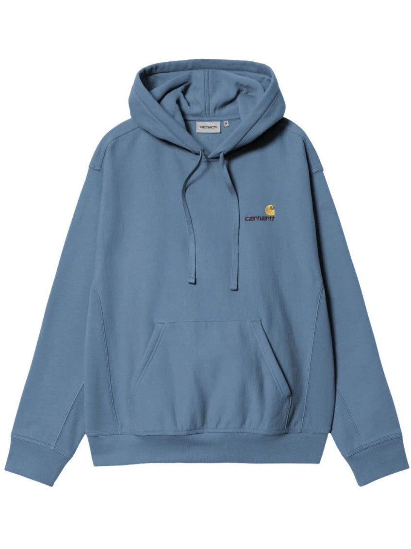 Blue Embroidery Logo Hoodie 2