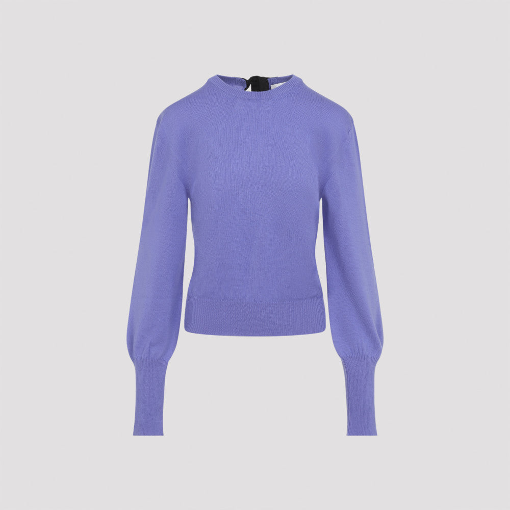 Lilac Round-neck Sweater 3