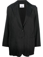 Black Single Breasted Blazer 1