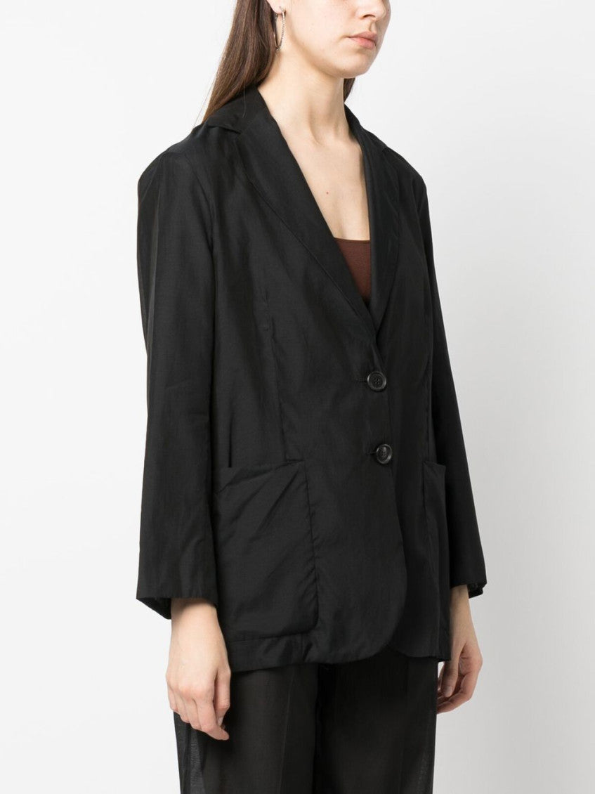 Black Single Breasted Blazer 2
