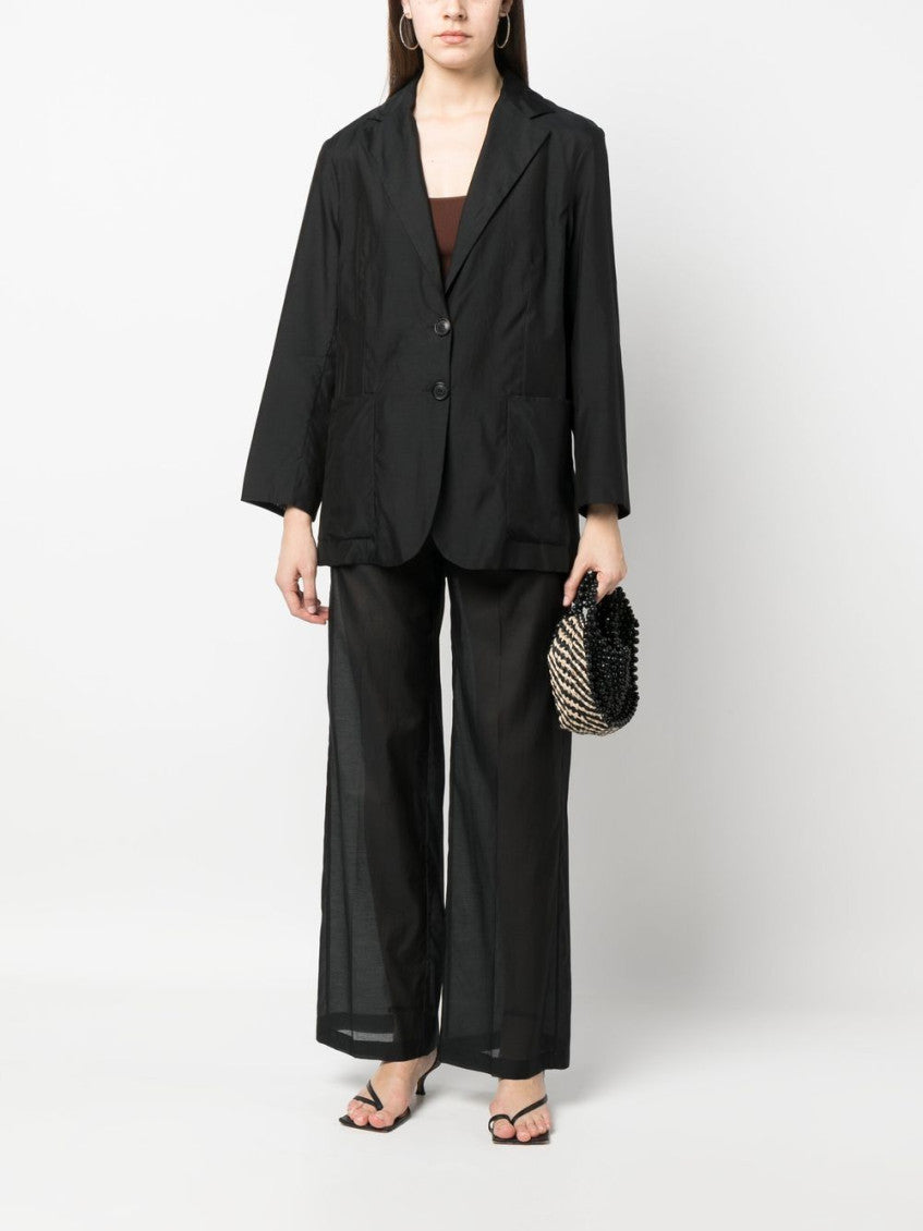 Black Single Breasted Blazer 4