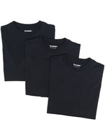 Dark Blue Pack Of 3 Crewneck T-shirt 1