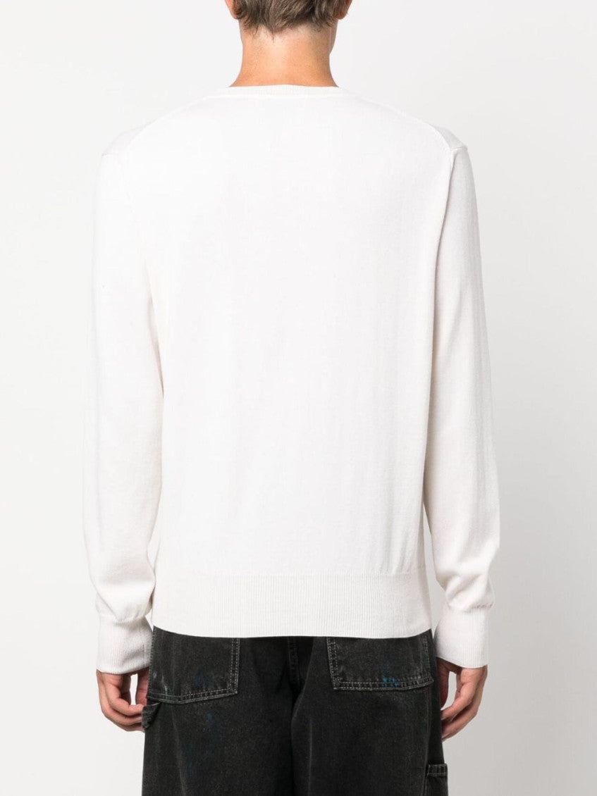 Off White Logo Detail Jumper 3