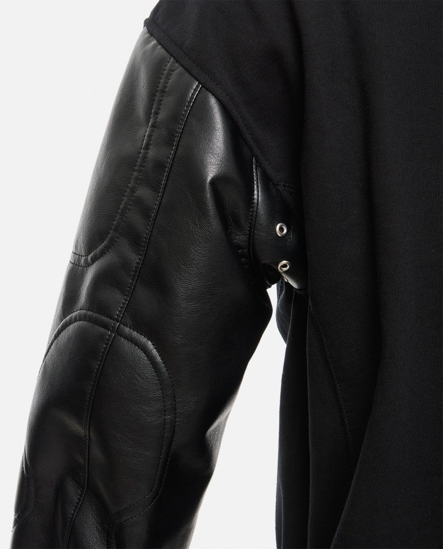 Black Cotton Hoodie 4