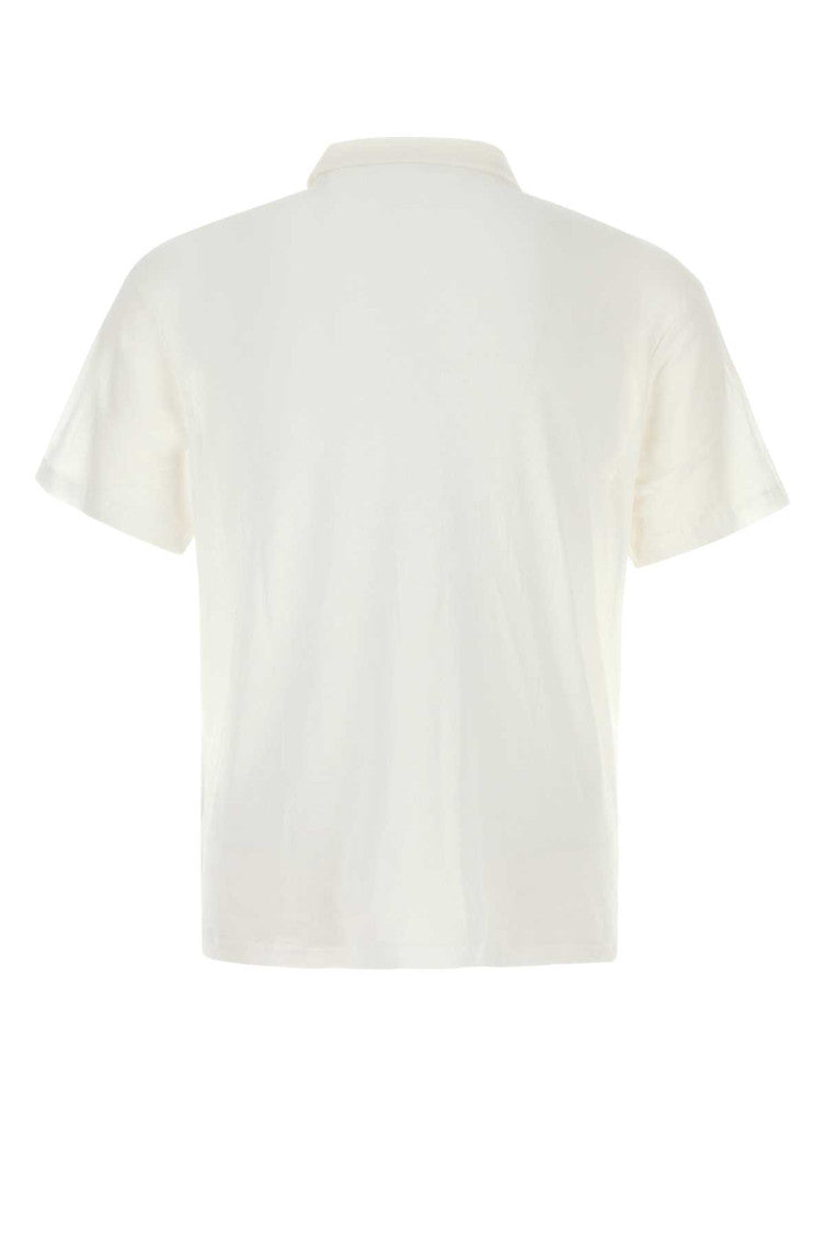 White Short Sleeved Polo 2