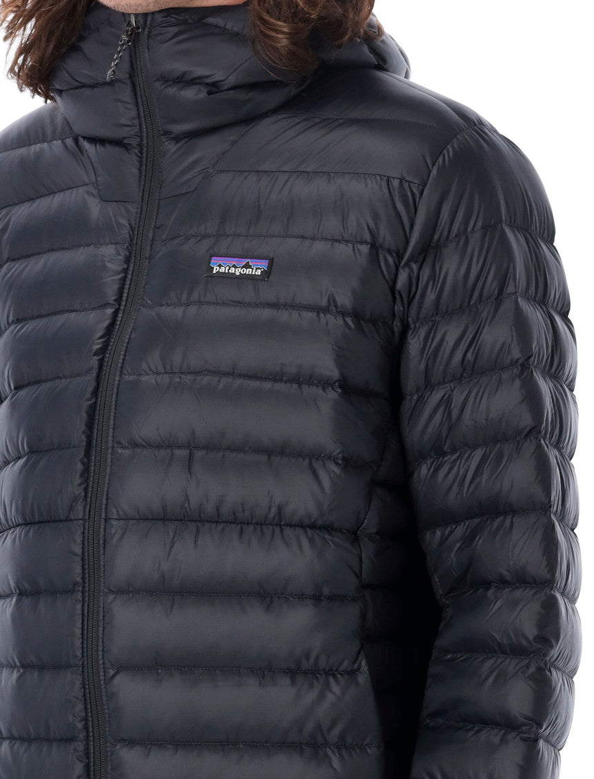 Black Padded Hooded Jacket 3