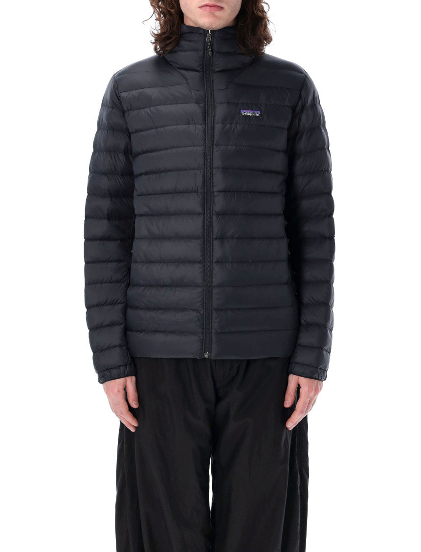 Black Padded Hooded Jacket 4