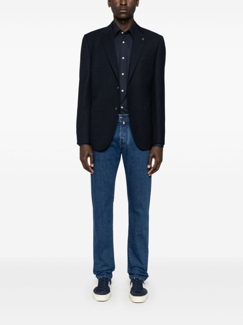Navy Blue Janson Blazer 4