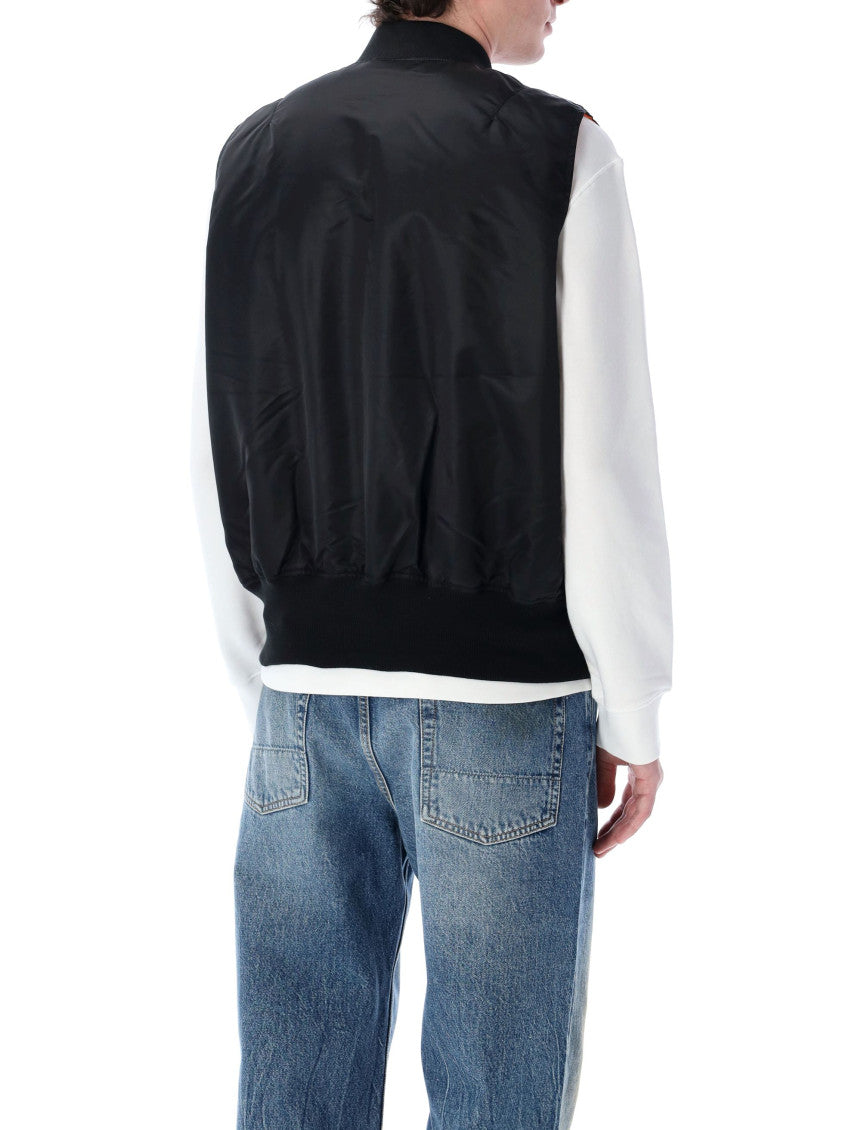 Black Nylon Vest 2