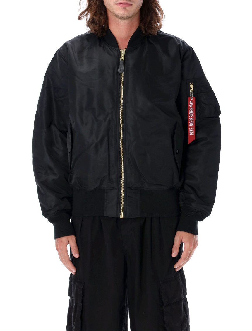 Black Bomber Jacket 1