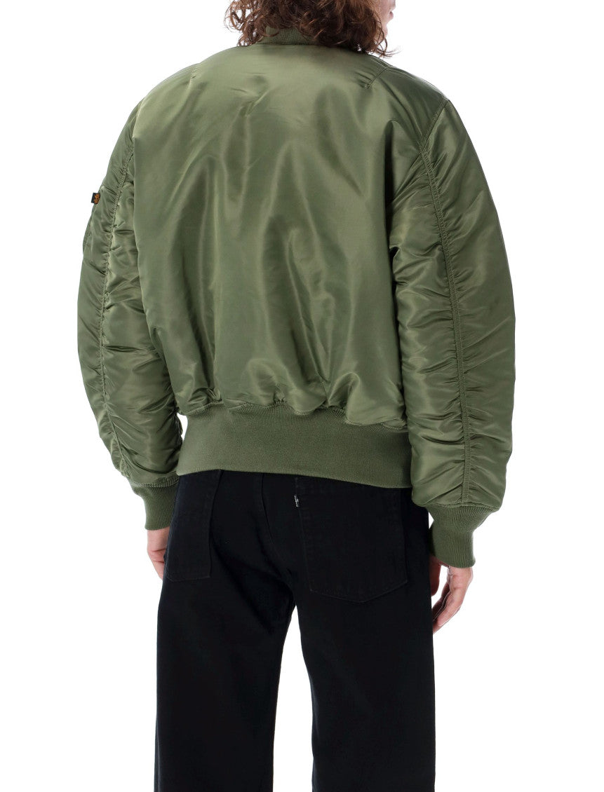Olive Bomber Jacket 2