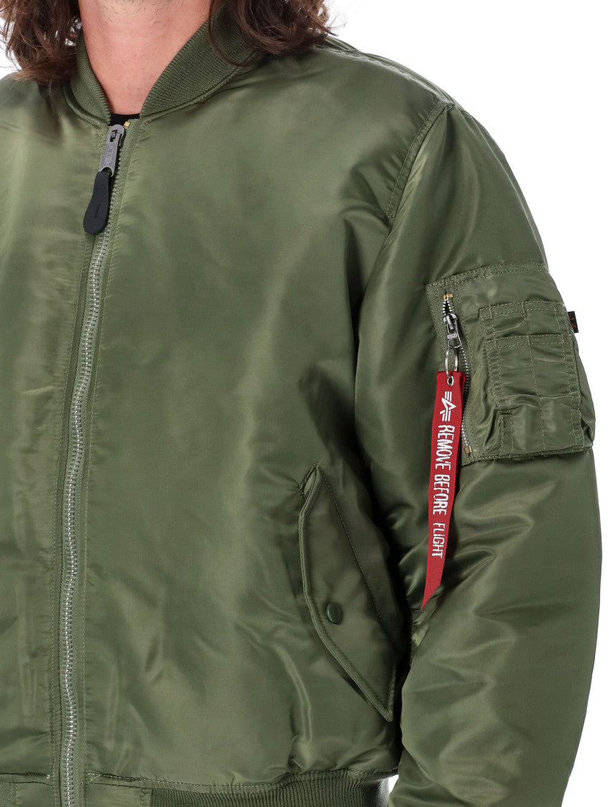 Olive Bomber Jacket 3