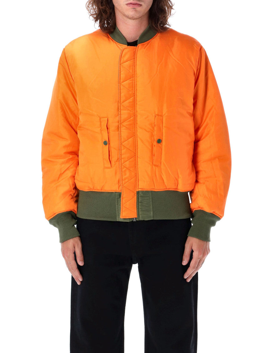 Olive Bomber Jacket 4