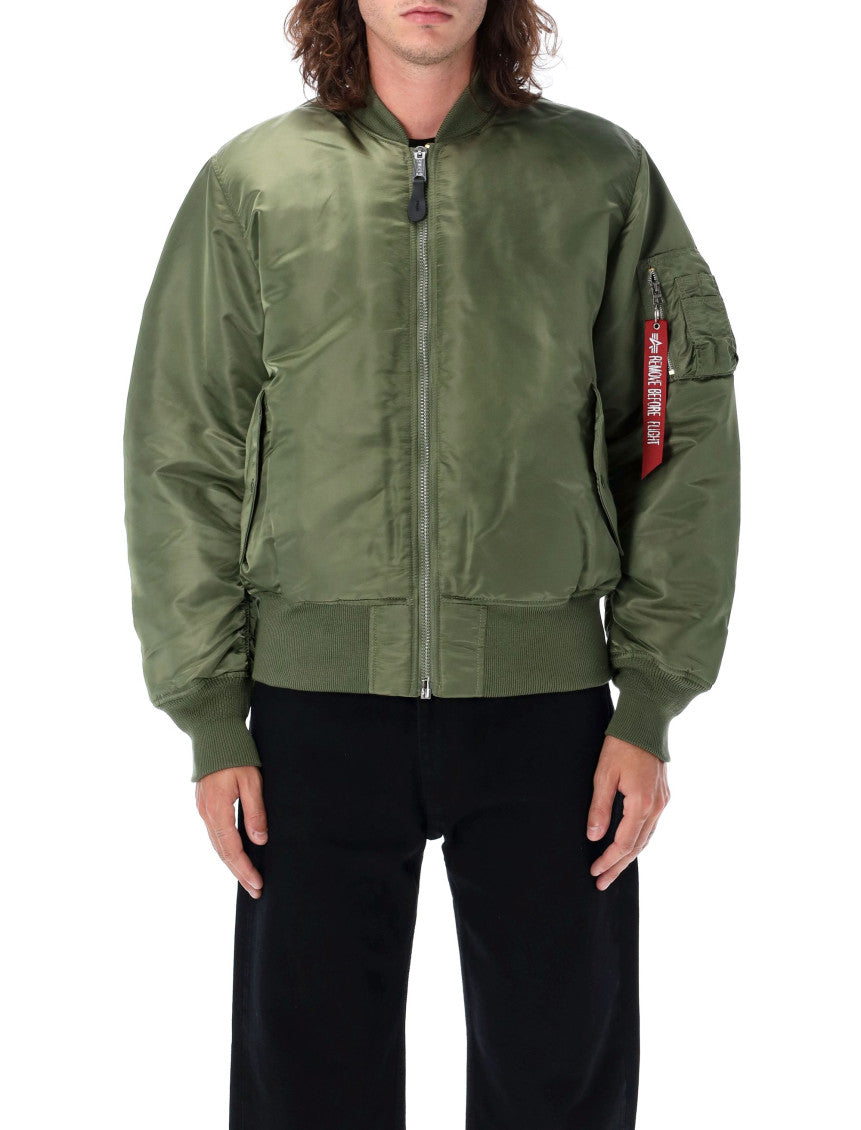 Olive Bomber Jacket 5