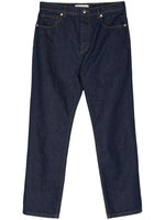 Blue Straight denim jeans 1