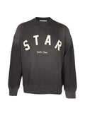 Black Graphic Crew Neck Sweatshirt 1