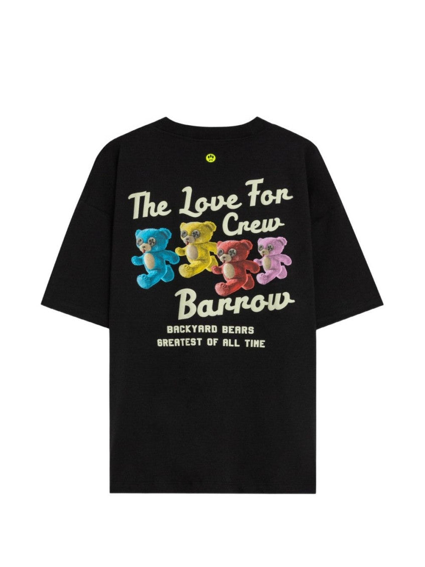 Black Crew Neck T-Shirt 2