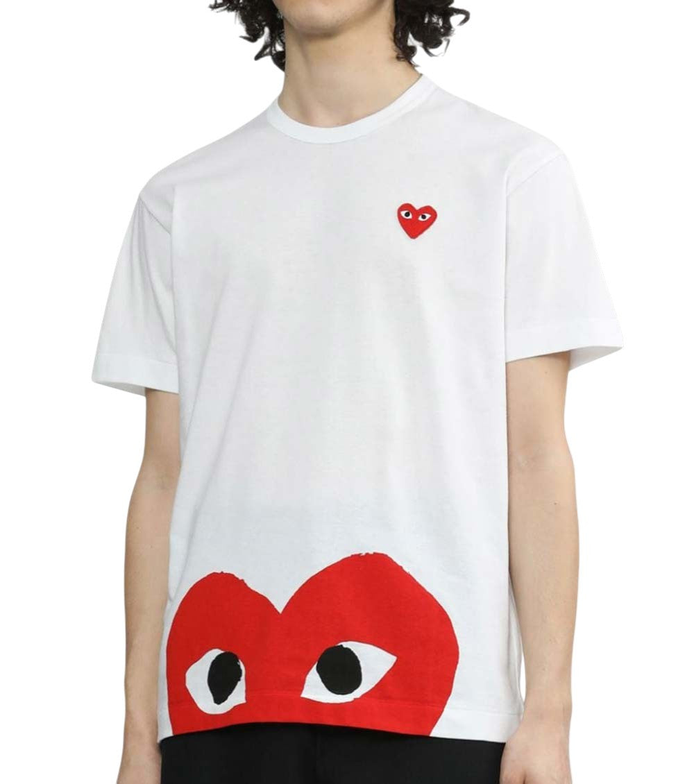 White Graphic Crew Neck T-Shirt 4