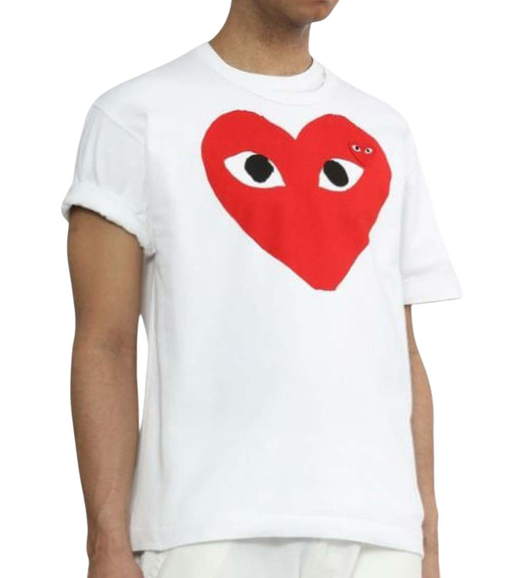 White Graphic Crew Neck T-Shirt 3
