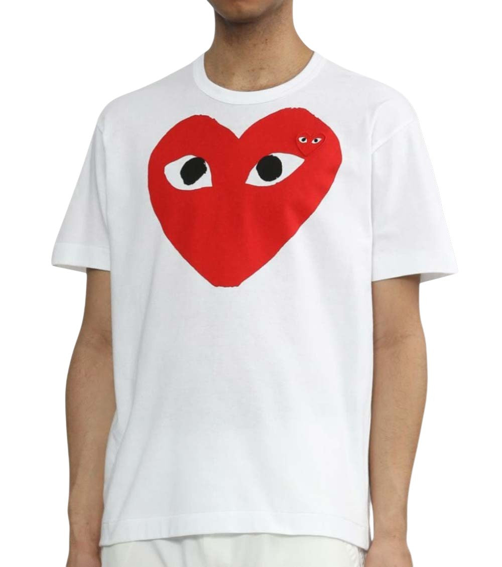 White Graphic Crew Neck T-Shirt 4