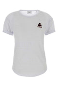 White Crew Neck Logo T-Shirt 1