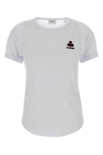 White Crew Neck Logo T-Shirt 1