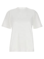White Solid Crew Neck T-Shirt 1