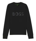 Black Logo Crew Neck Sweatshirt 1
