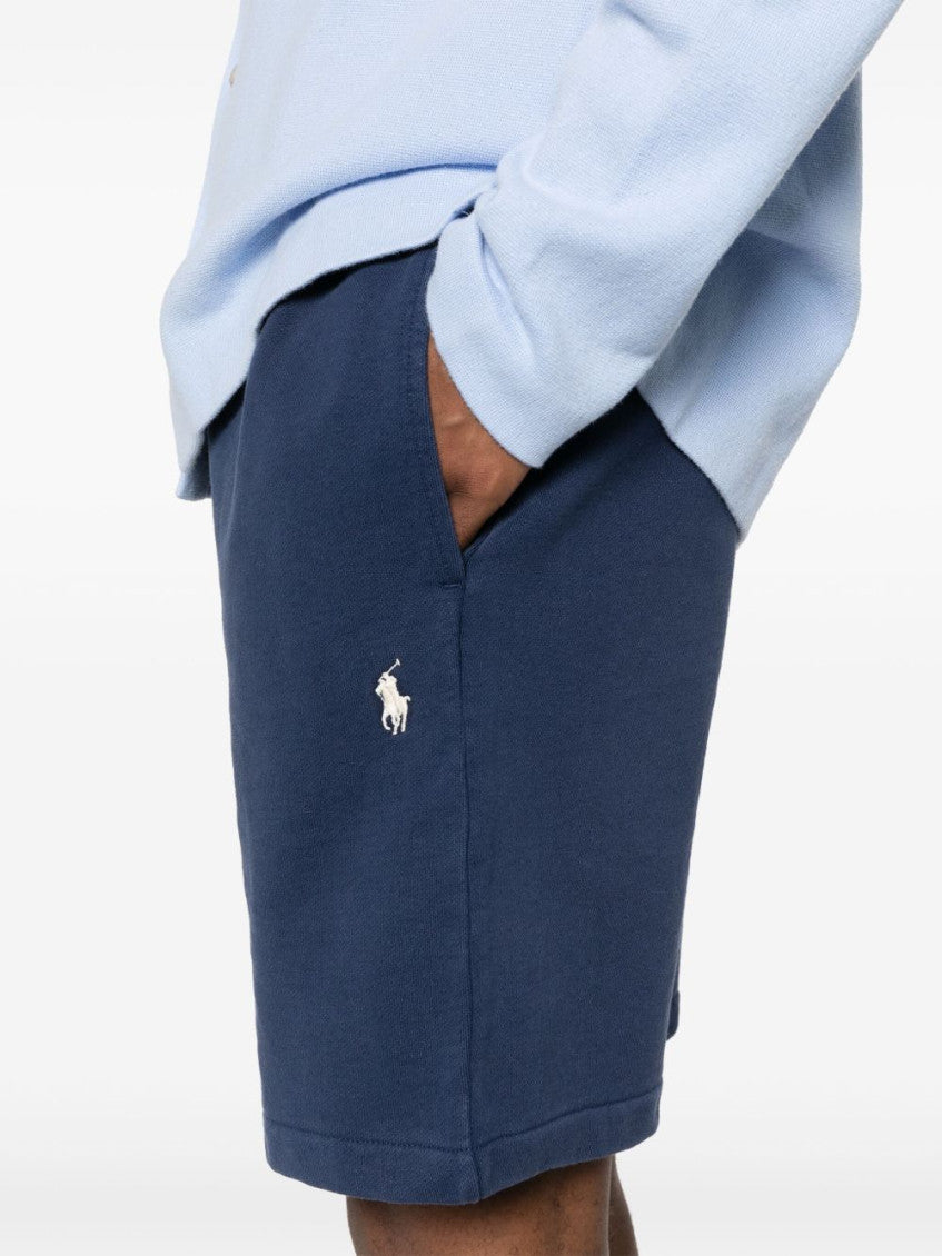 Navy Blue Bermuda with logo 2