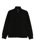 Black Mock Collar Sweatshirt 1