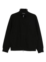 Black Mock Collar Sweatshirt 1
