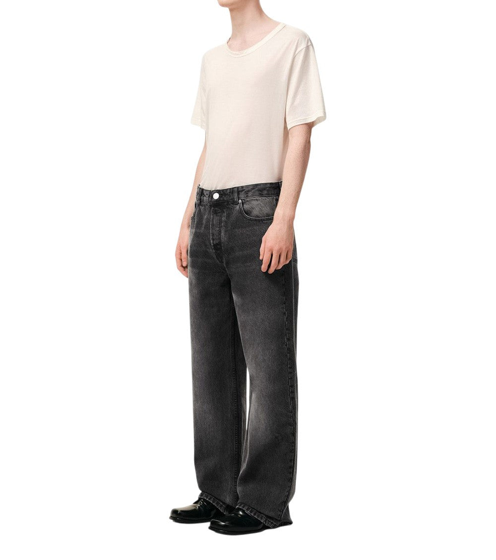 Black Mid Rise Jeans 3