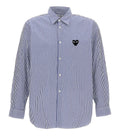 Blue Stripes Logo Shirt 1