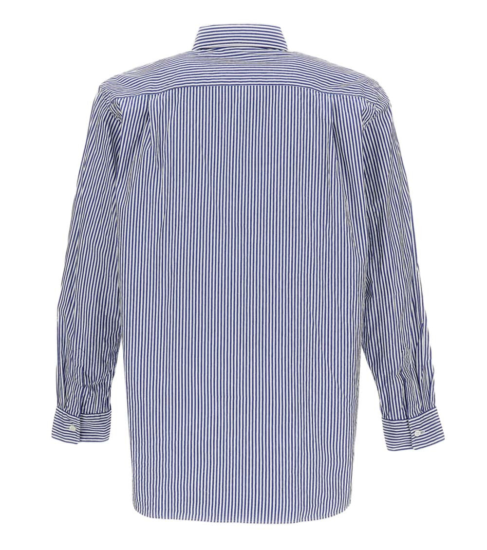 Blue Stripes Logo Shirt 2
