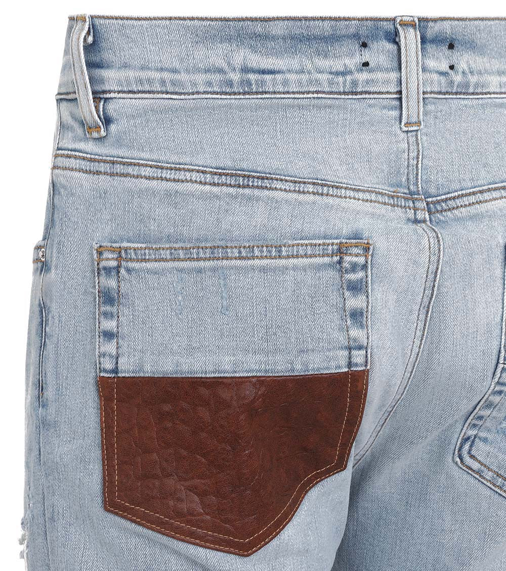 Light Blue Slim Jeans 3
