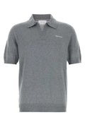 Grey Shirt Collar Polo 1