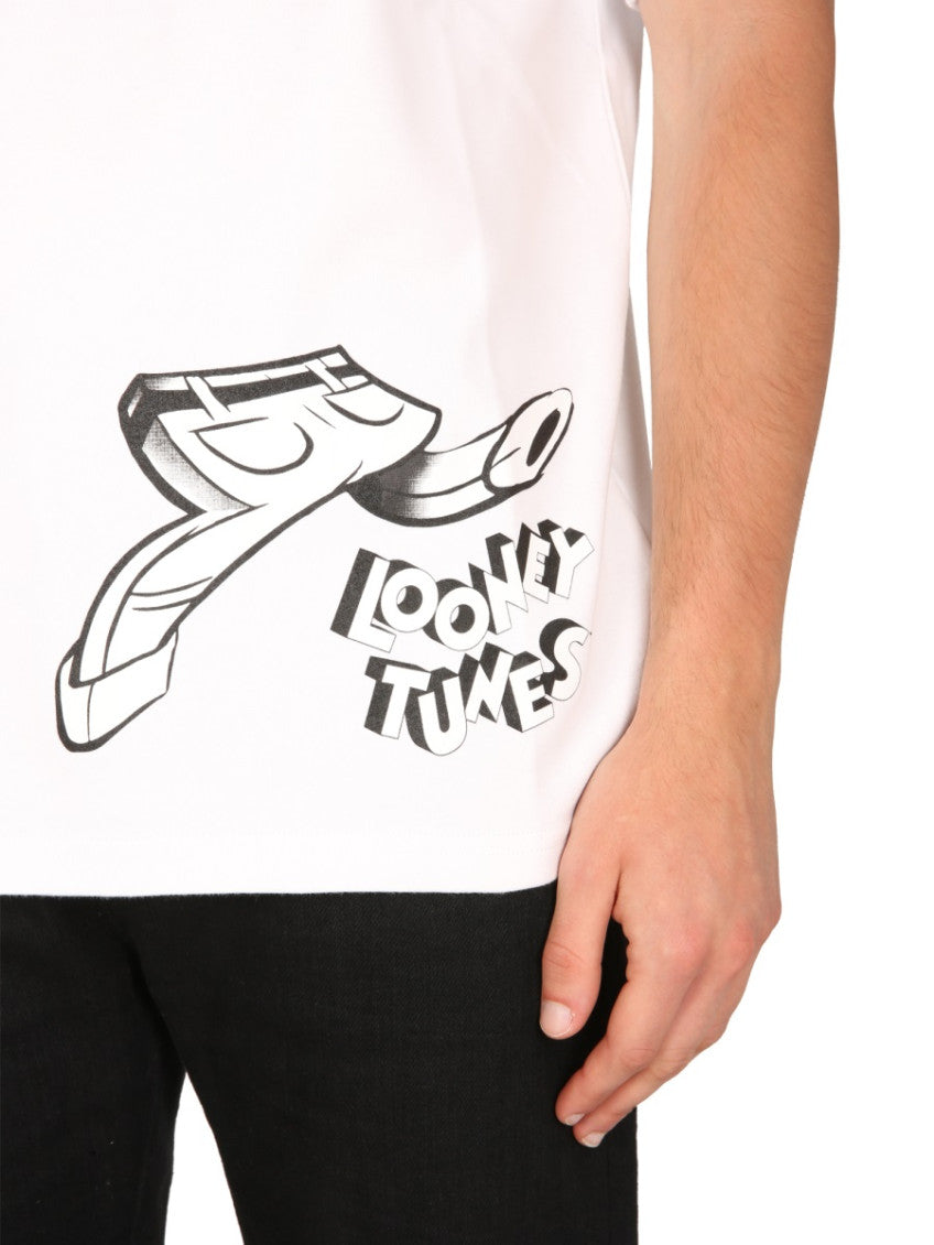 White Crew Neck T-Shirt 4