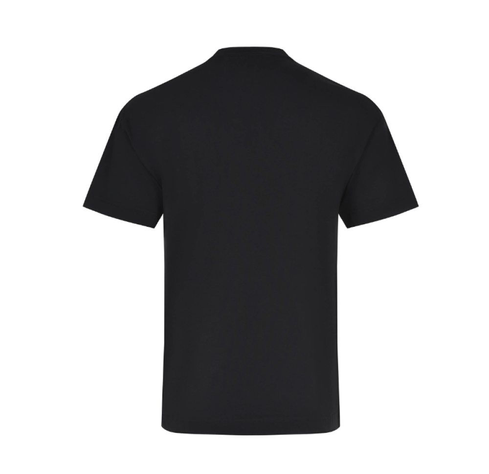 Black Crew Neck T-Shirt 2