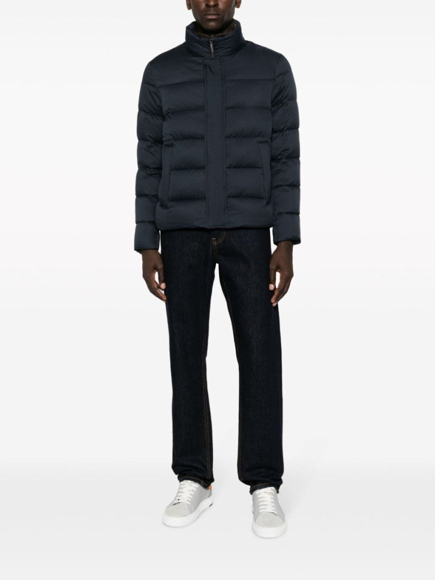 Blue Padded Jacket 2