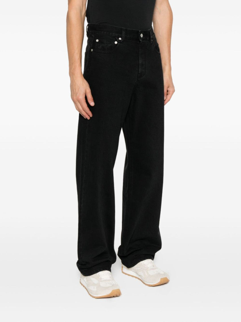 Black Cotton Jeans 4